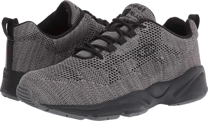 Propet Stability Fly Men's Shoes Dark Grey/Light Grey : 9 XX (5E), Textile