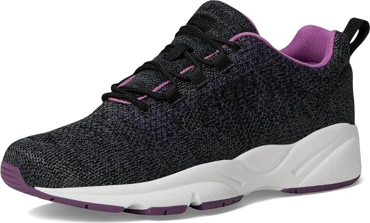 Propet Stability Fly Women's Lace up casual Shoes Black/Berry : 10.5 XX (4E), Textile - Image 6