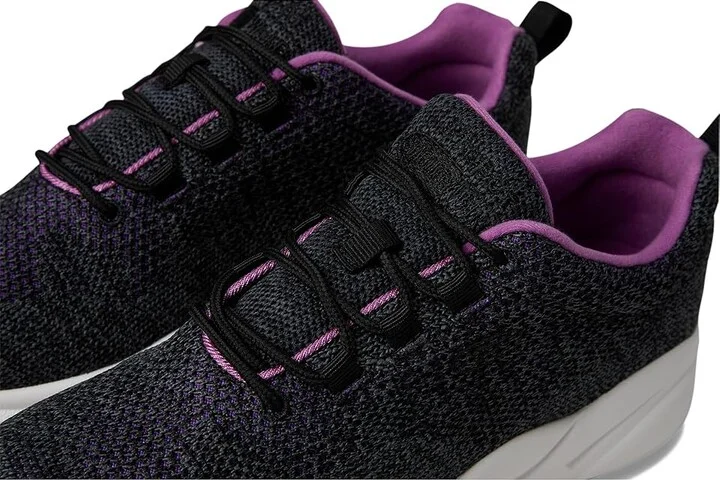 Propet Stability Fly Women's Lace up casual Shoes Black/Berry : 10.5 XX (4E), Textile - Image 8