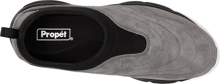 Propet Stability Slip-on Men's Lace-up Boots Dark Grey : 16 M (D), Leather/Rubber - Image 2
