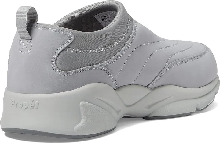 Propet Stability Slip-On Women's Shoes Grey : 7.5 XX (4E), Leather/Rubber - Image 4