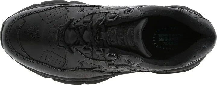 Propet Stability Walker Medicare/HCPCS Code = A5500 Diabetic Shoe Men's Walking Shoes Black Leather : 7 M (D) - Image 3