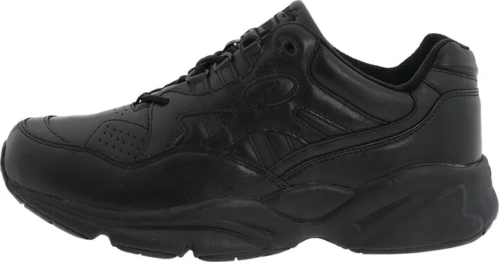 Propet Stability Walker Medicare/HCPCS Code = A5500 Diabetic Shoe Men's Walking Shoes Black Leather : 7 M (D) - Image 7