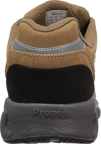 Propet Stability Walker Medicare/HCPCS Code = A5500 Diabetic Shoe Men's Walking Shoes Chocolate/Brown Nubuck : 7.5 XX (5E) - Image 5