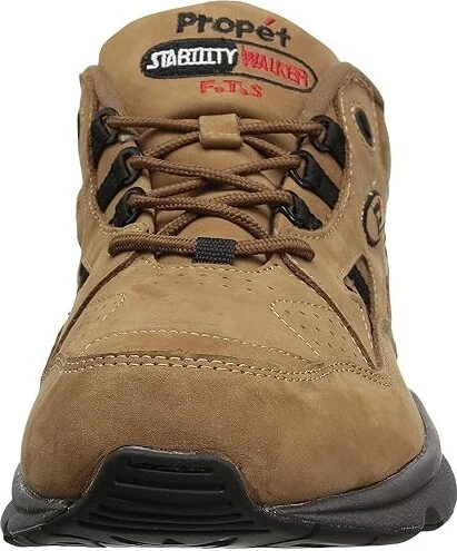Propet Stability Walker Medicare/HCPCS Code = A5500 Diabetic Shoe Men's Walking Shoes Chocolate/Brown Nubuck : 7.5 XX (5E) - Image 6