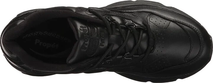Propet Stability Walker Medicare/HCPCS Code = A5500 Diabetic Shoe Women's Walking Shoes Black Leather : 7 N (AA) - Image 3