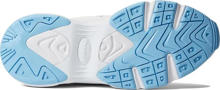 Propet Stability Walker Medicare/HCPCS Code = A5500 Diabetic Shoe Women's Walking Shoes White/Light Blue : 9.5 M (B), Leather - Image 3