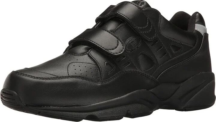 Propet Stability Walker Strap Men's Shoes Black : 7 XX (5E), Leather - Image 2