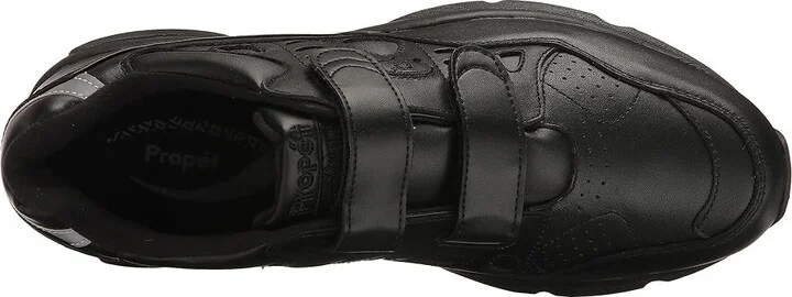 Propet Stability Walker Strap Men's Shoes Black : 7 XX (5E), Leather - Image 3