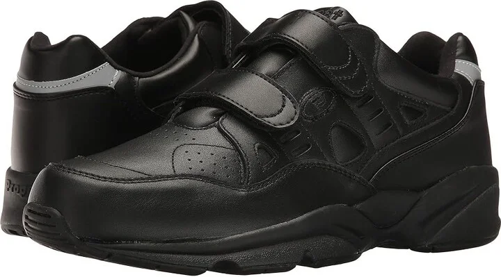 Propet Stability Walker Strap Men's Shoes Black : 7 XX (5E), Leather