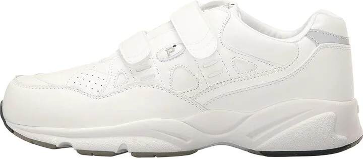 Propet Stability Walker Strap Men's Shoes White : 7.5 XX (5E), Leather - Image 7