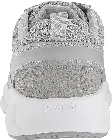 Propet Stability X Men's Shoes Light Grey : 7 XX (5E), Leather/Textile - Image 5