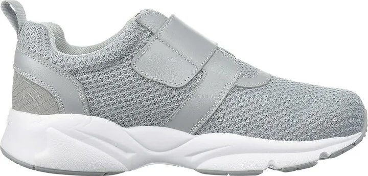 Propet Stability X Strap Men's Shoes Light Grey : 7 XX (5E), Leather/Textile - Image 8