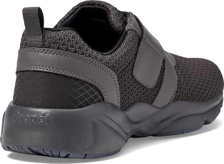 Propet Stability X Strap Men's Shoes Stone/Black : 10.5 XX (5E), Leather/Textile - Image 4