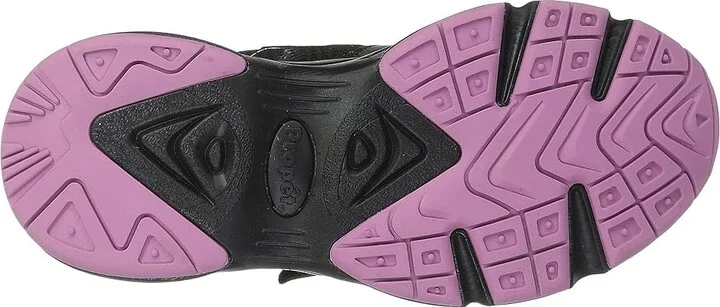 Propet Stability X Strap Women's Shoes Black/Berry : 6.5 XX (4E), Leather - Image 4