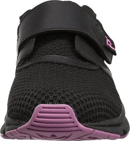 Propet Stability X Strap Women's Shoes Black/Berry : 6.5 XX (4E), Leather - Image 6