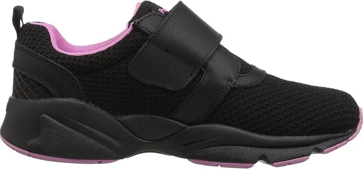 Propet Stability X Strap Women's Shoes Black/Berry : 6.5 XX (4E), Leather - Image 8