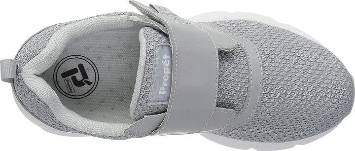 Propet Stability X Strap Women's Shoes Light Grey : 7 XX (4E), Leather - Image 3