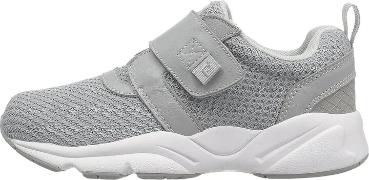 Propet Stability X Strap Women's Shoes Light Grey : 7 XX (4E), Leather - Image 7