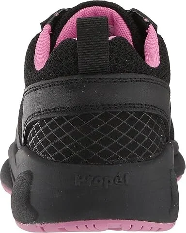 Propet Stability X Women's Shoes Black/Berry : 6 XX (4E), Leather - Image 5