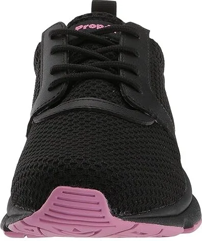 Propet Stability X Women's Shoes Black/Berry : 6 XX (4E), Leather - Image 6