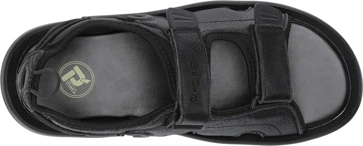 Propet SurfWalker II Men's Sandals Black Full Grain : 8 M (D), Full Grain leather - Image 3