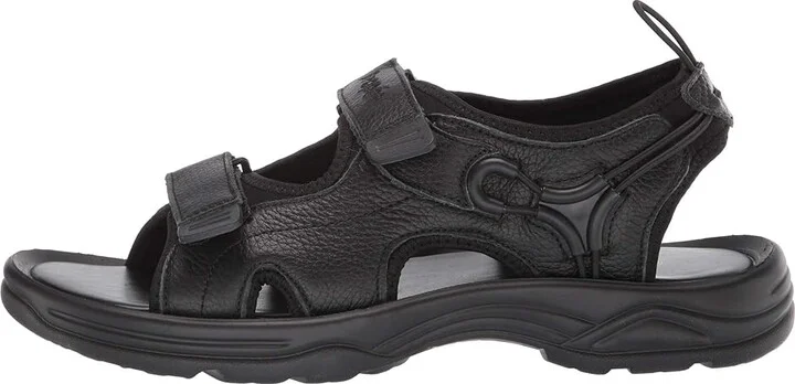 Propet SurfWalker II Men's Sandals Black Full Grain : 8 M (D), Full Grain leather - Image 7