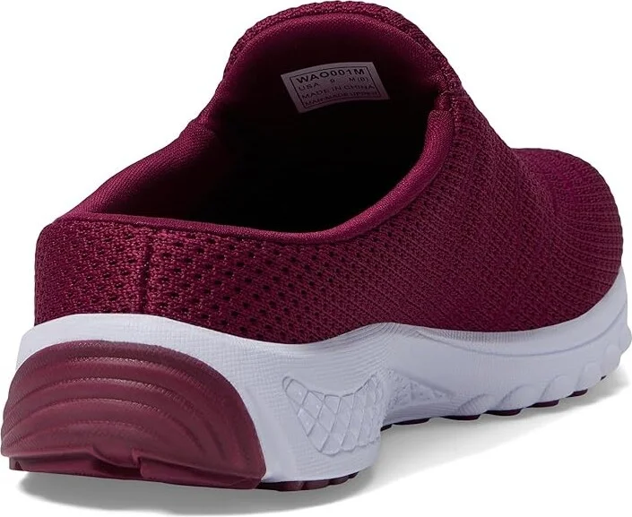 Propet Tour Knit Slide Women's Shoes Wine : 5 M (B), Textile - Image 4