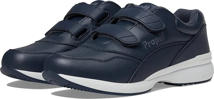 Propet Tour Walker Medicare/HCPCS Code = A5500 Diabetic Shoe Women's Shoes Navy : 5 M (B), Leather