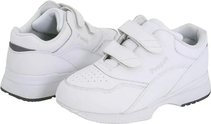 Propet Tour Walker Medicare/HCPCS Code = A5500 Diabetic Shoe Women's Shoes White : 5 M (B), Leather