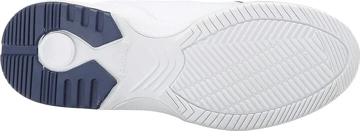 Propet Tour Walker Medicare/HCPCS Code = A5500 Diabetic Shoe Women's Shoes White/Blue : 6.5 M (B), Leather - Image 3