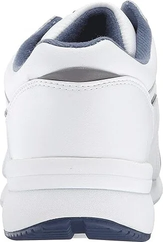 Propet Tour Walker Medicare/HCPCS Code = A5500 Diabetic Shoe Women's Shoes White/Blue : 6.5 M (B), Leather - Image 4