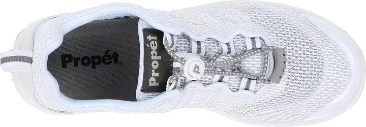 Propet Travel Walker II Women's Lace up casual Shoes White : 6.5 M (B), Canvas/Cotton/Synthetic - Image 3
