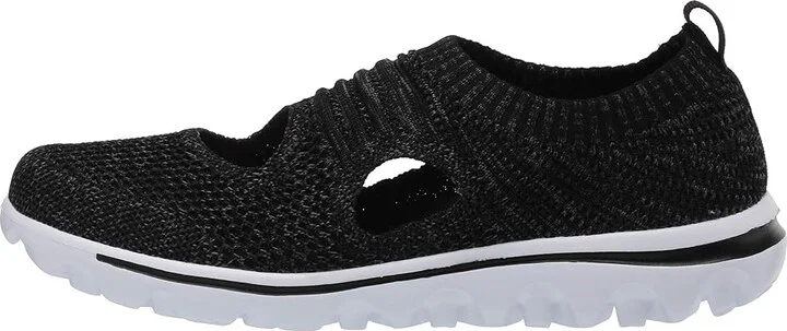 Propet TravelActiv Avid Women's Shoes Black : 8.5 XX (4E), Textile - Image 7
