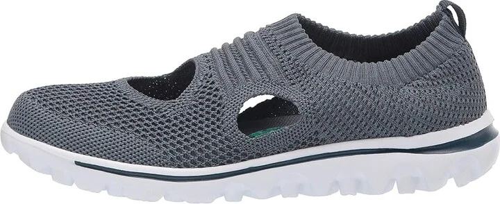 Propet TravelActiv Avid Women's Shoes Denim : 6.5 XX (4E), Textile - Image 7