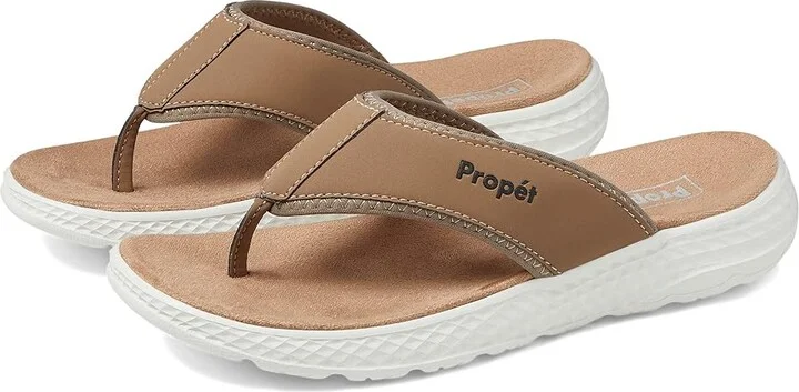 Propet TravelActiv FT Women's Shoes Tan : 6 XX (4E), Synthetic