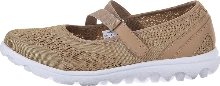Propet TravelActiv Mary Jane Women's Shoes Honey : 7.5 N (AA), Synthetic/Textile - Image 7