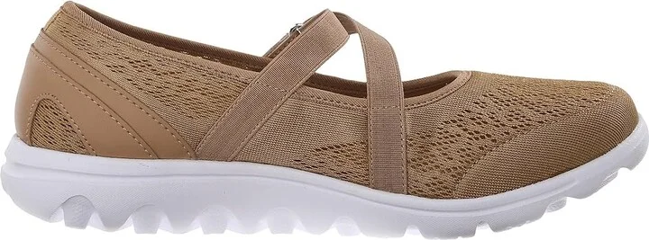 Propet TravelActiv Mary Jane Women's Shoes Honey : 7.5 N (AA), Synthetic/Textile - Image 8