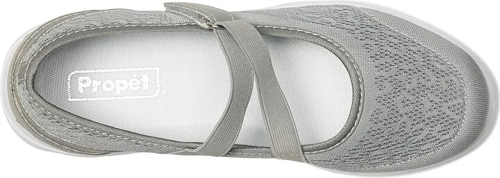 Propet TravelActiv Mary Jane Women's Shoes Silver : 7 N (AA), Synthetic/Textile - Image 3
