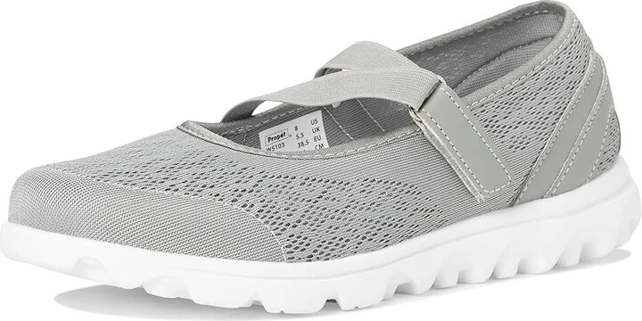Propet TravelActiv Mary Jane Women's Shoes Silver : 7 N (AA), Synthetic/Textile - Image 6