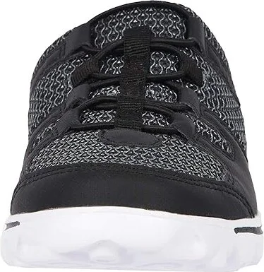 Propet TravelActiv Slide Women's Slip on Shoes Black : 7.5 XX (4E), Textile - Image 6