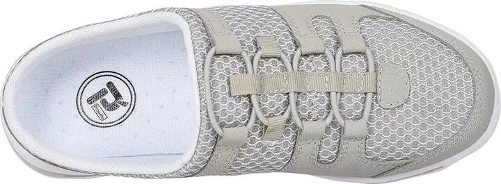 Propet TravelActiv Slide Women's Slip on Shoes Grey : 8 XX (4E), Textile - Image 3