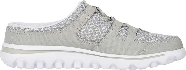 Propet TravelActiv Slide Women's Slip on Shoes Grey : 8 XX (4E), Textile - Image 8