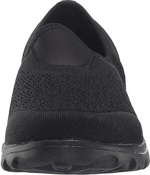 Propet TravelActiv Slip-On Women's Slip on Shoes All Black : 6 XX (4E), Synthetic/Textile - Image 6