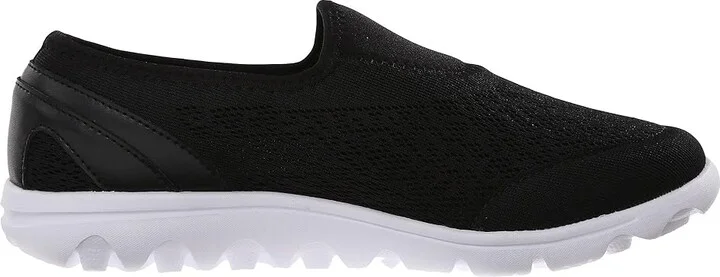 Propet TravelActiv Slip-On Women's Slip on Shoes Black : 9.5 N (AA), Synthetic/Textile - Image 8