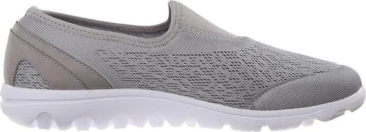 Propet TravelActiv Slip-On Women's Slip on Shoes Silver : 7.5 N (AA), Synthetic/Textile - Image 8