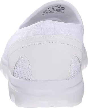 Propet TravelActiv Slip-On Women's Slip on Shoes White : 7 N (AA), Synthetic/Textile - Image 5