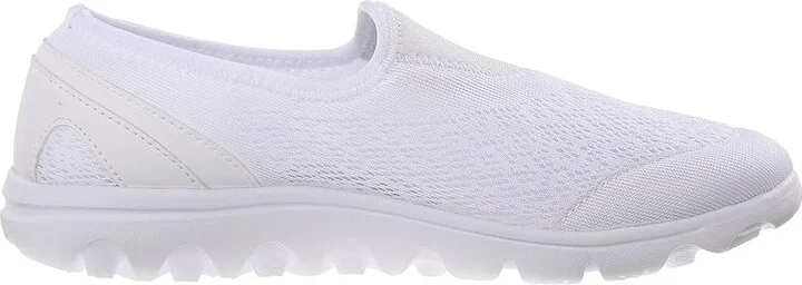Propet TravelActiv Slip-On Women's Slip on Shoes White : 7 N (AA), Synthetic/Textile - Image 8