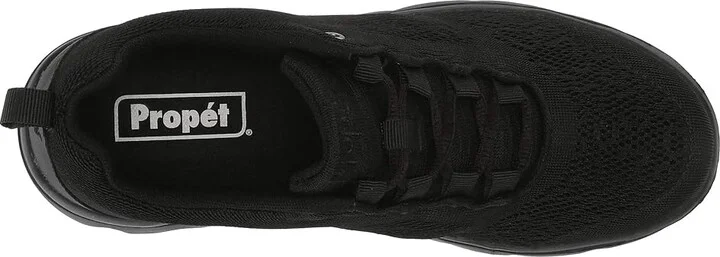 Propet TravelActiv Women's Shoes All Black : 7 XX (4E), Textile - Image 3