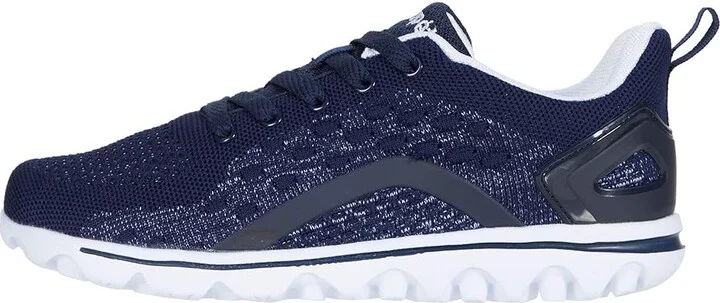 Propet TravelActive Axial Women's Shoes Navy/White : 7 XX (4E), Textile - Image 6